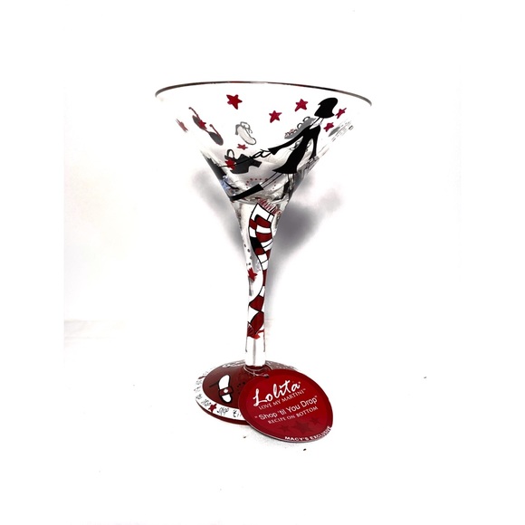 Lolita Other - NWT Lolita “Shop Til You Drop” Martini Glass